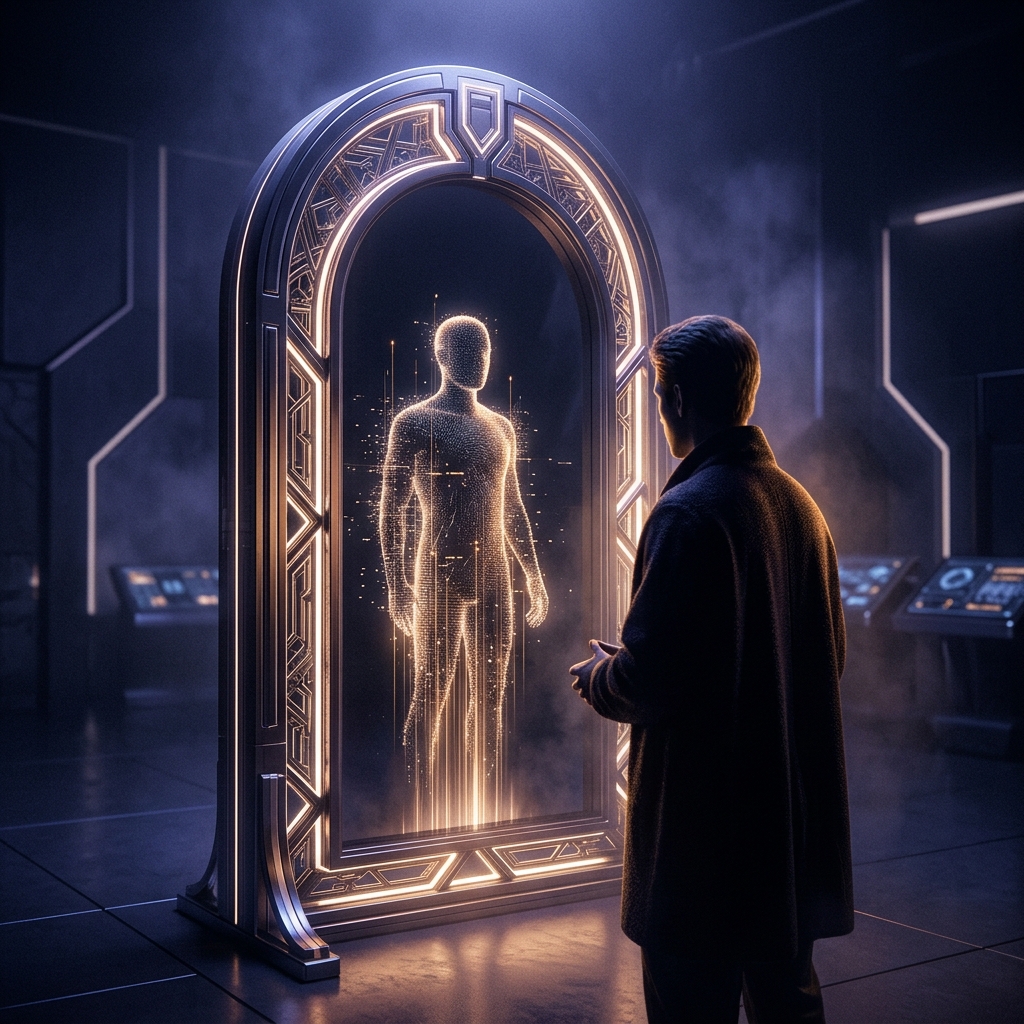 Dialogue with digital clone